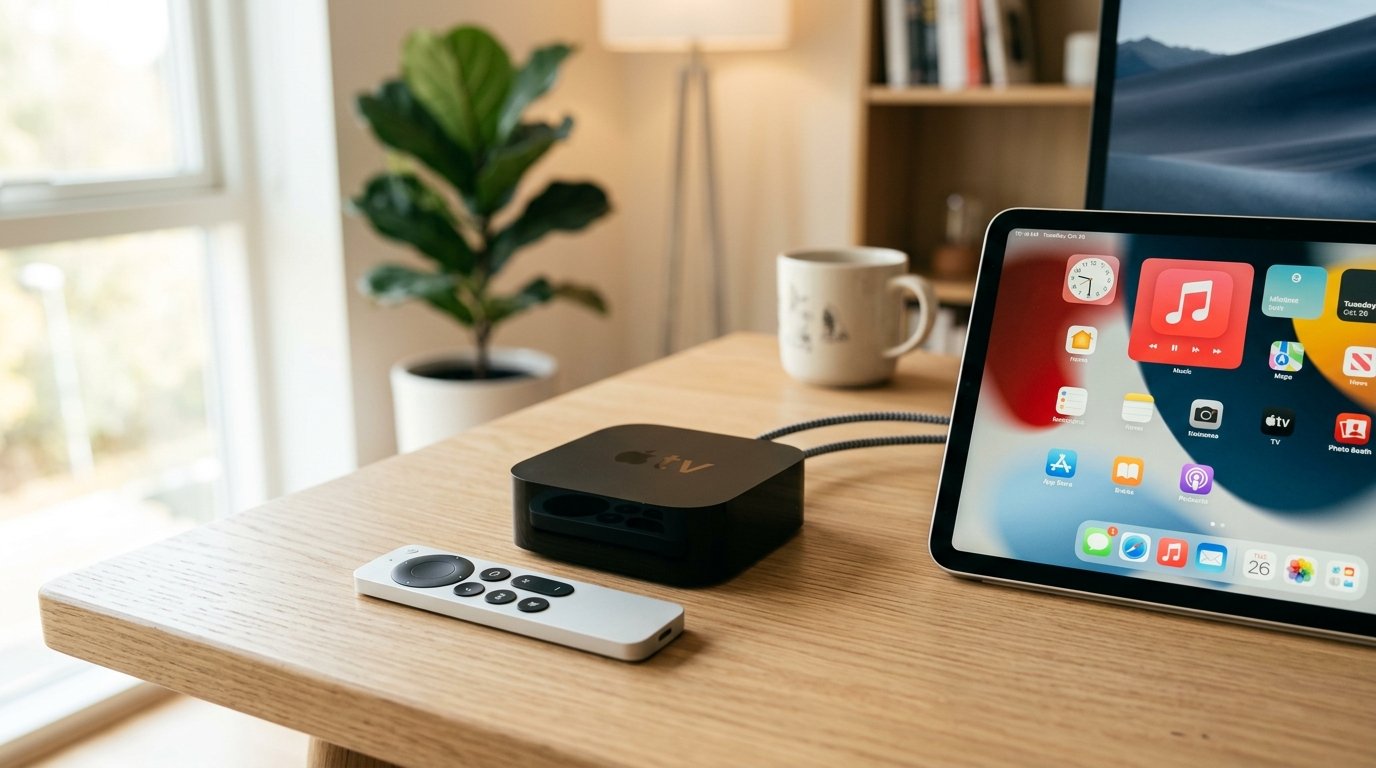 IPTV streaming applikationer på Apple TV og tablet